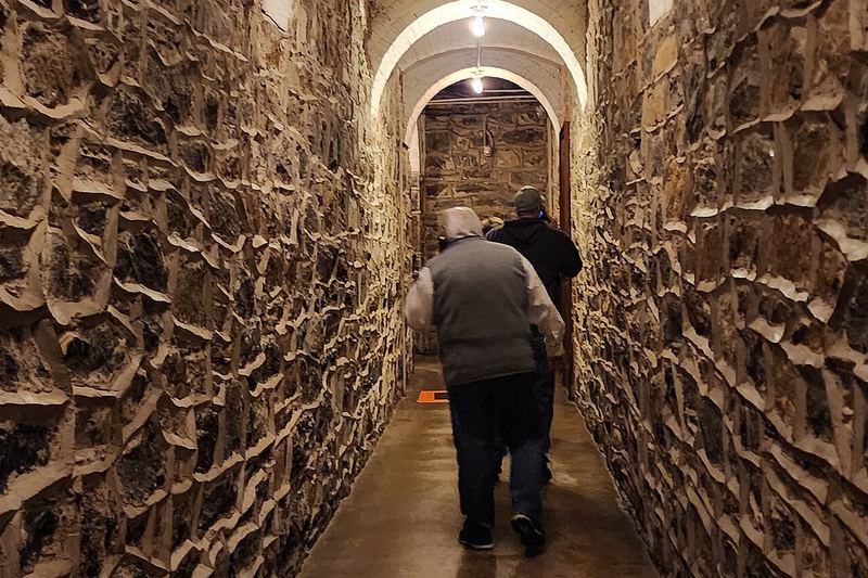 The foundation took 2 years to build. It widens out at the base and is extended 29 feet below the earth. Biltmore House has brick walls as i